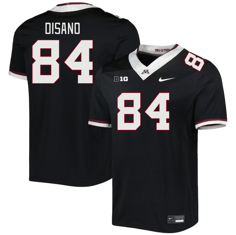 Men #84 Jack DiSano Minnesota Golden Gophers College Football Jerseys Stitched-Black